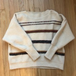 Anthropologie striped alpaca sweater by sessun
